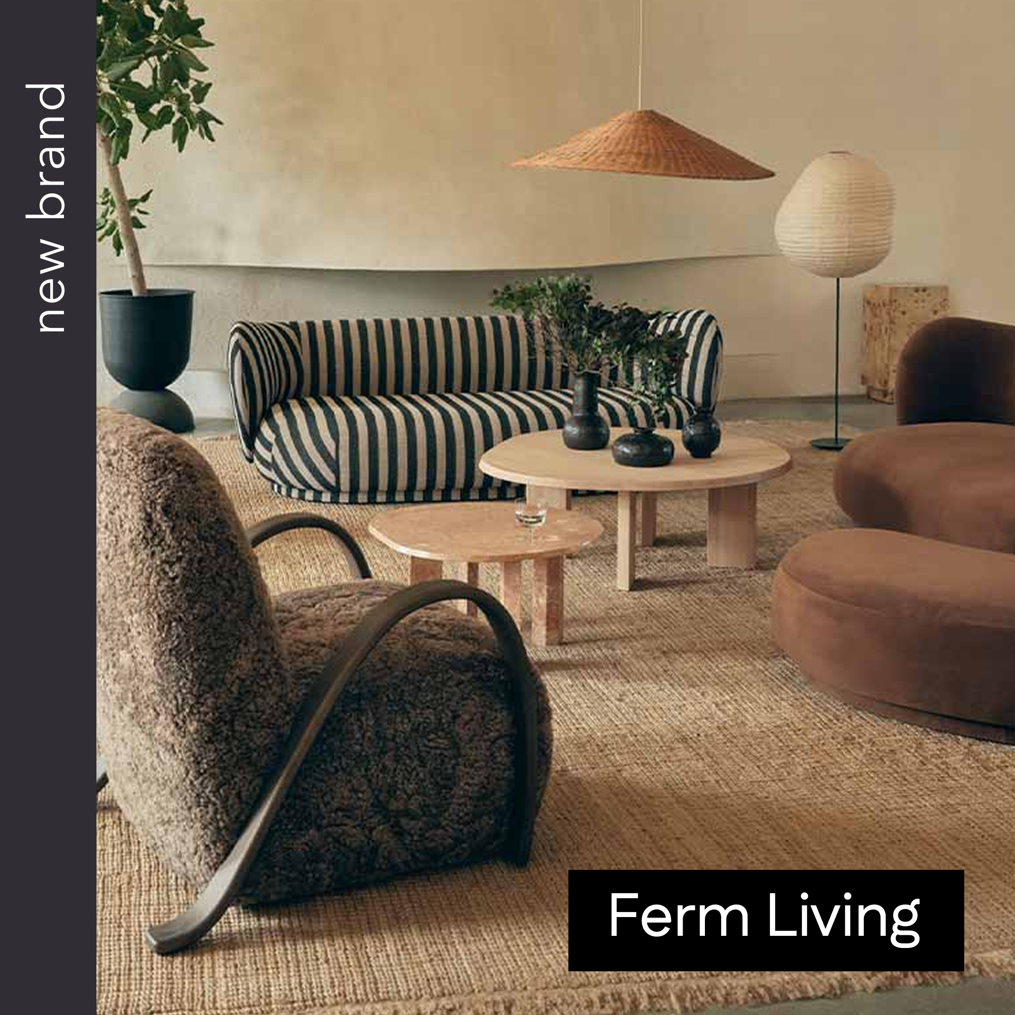 newbrand fermliving | 家具・家電のサブスク通販【subsclife by TOKYOROOMS (サブスクライフ)】